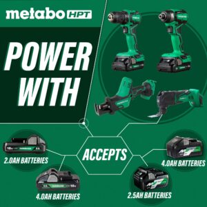 Metabo HPT 18V MultiVolt 4-Piece Sub Compact Cordless Combo Kit