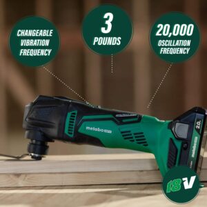 Metabo HPT 18V MultiVolt 4-Piece Sub Compact Cordless Combo Kit