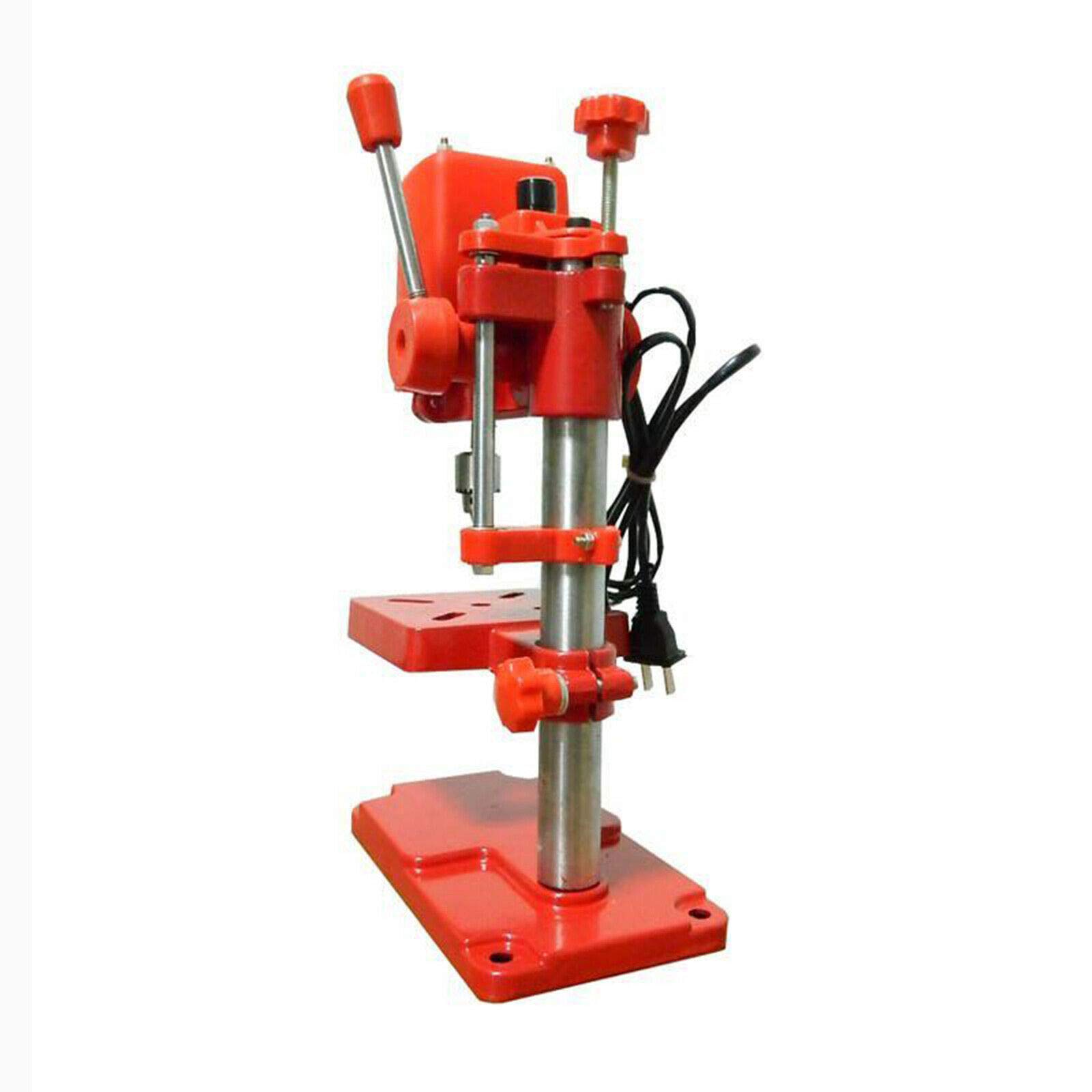 Electric Bench Drill Stand Mini Electric Bench Drilling Machine High Precision Stepless Bench Drill Press Machine 120W