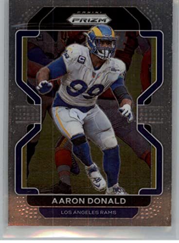 2021 Panini Prizm #69 Aaron Donald Los Angeles Rams NFL Football Trading Card