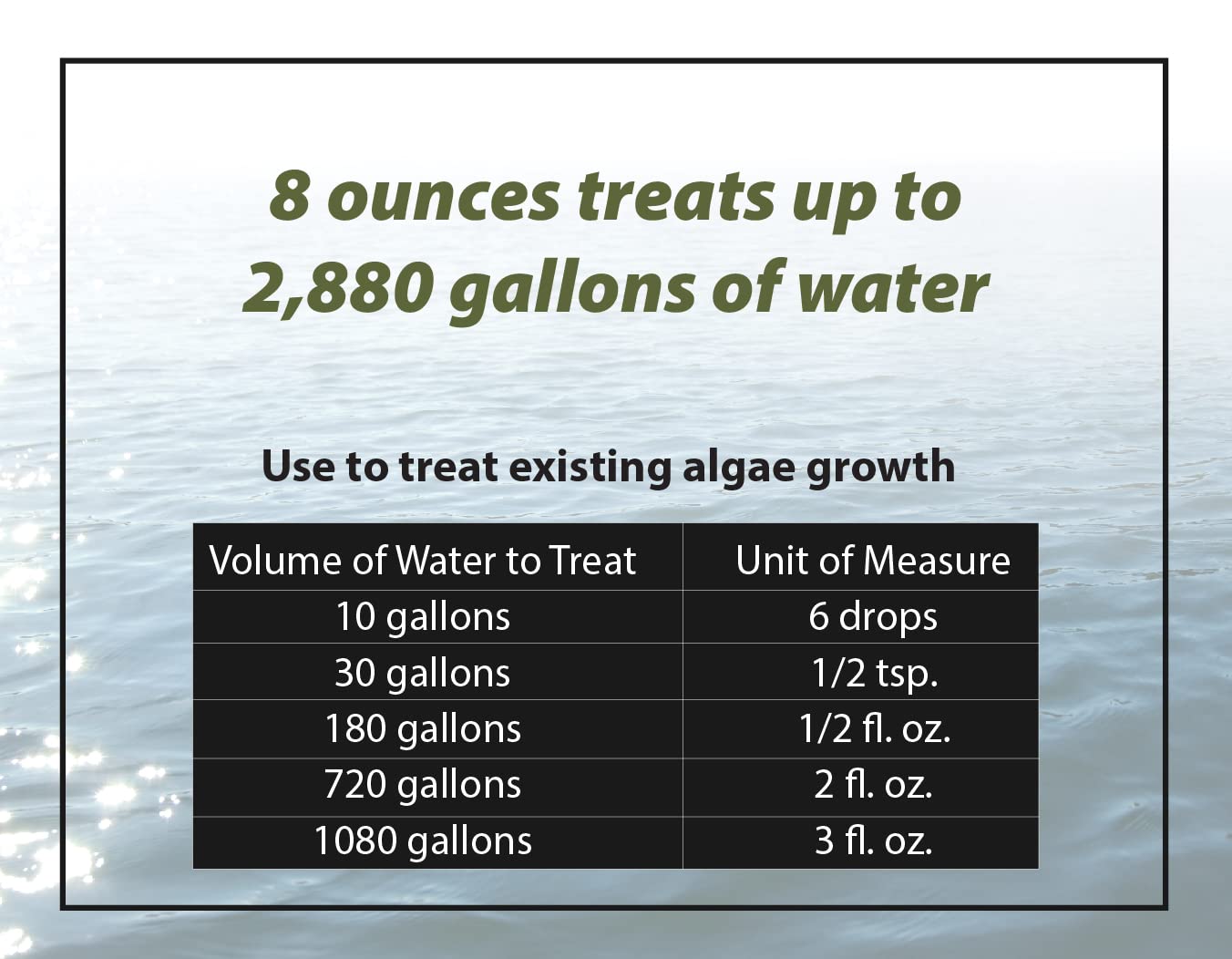 Bloom Buster Algae Control for Fish Ponds & Water Gardens - 8 Ounces - Safe for Koi Fish, Goldfish & Plants - Controls Algae in Ponds & Water Features, EPA Registered