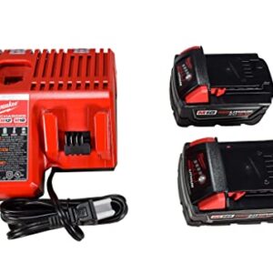 Milwaukee 2904-22 12V 1/2'' Hammer Drill/Driver Kit with (2) 5.0Ah Batteries, Charger & Tool Case Red