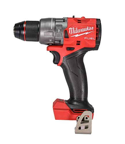 Milwaukee 2904-22 12V 1/2'' Hammer Drill/Driver Kit with (2) 5.0Ah Batteries, Charger & Tool Case Red