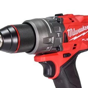 Milwaukee 2904-22 12V 1/2'' Hammer Drill/Driver Kit with (2) 5.0Ah Batteries, Charger & Tool Case Red