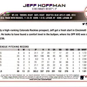 2022 Topps #553 Jeff Hoffman Cincinnati Reds Series 2 MLB Baseball Trading Card