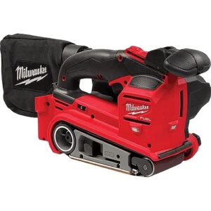 milwaukee m18 fuel 3" x 18" belt sander - no charger, no battery, bare tool only