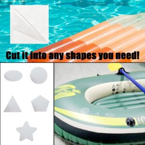 10PCS Premium Air Mattress Patch, Vinyl Pool Hole Patching Tape for Water Swimming Pool, TPU Patches Repair Kit for Floating Tent, Canvas, Inflatables, Bounce House, Tubes Air Bed, Pool Floats, Ball