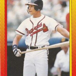 1990 Topps Traded #48T David Justice NM-MT RC Rookie Atlanta Braves Baseball