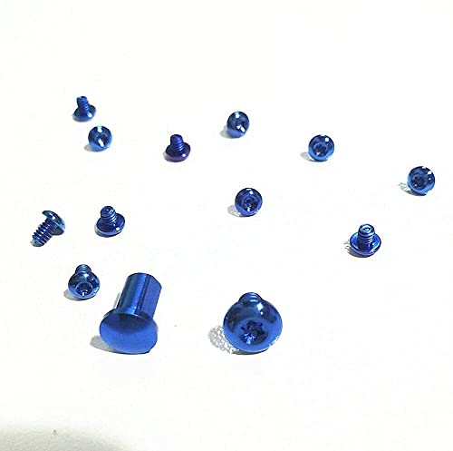 for Benchmade Bugout 535 Benchmade Screws Replacement Titanium Screws Pivot Dress Kit Fit,11 Pieces T6 Shank Screws (Blue)