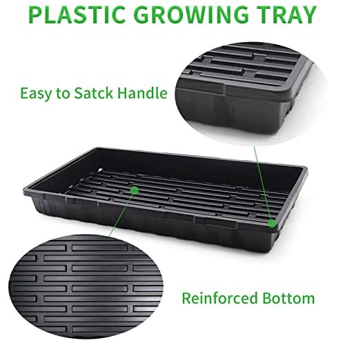 DDJKCZ 1020 Plant Growing Trays Without Holes