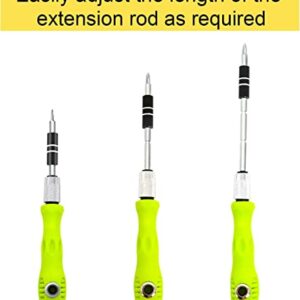 32 In 1 Small Screwdriver Set, Mini Magnetic Screwdriver Set – Contains 30 Bits Precision Repair Tool Kit, Torx Screwdriver Tool Sets for Eyeglass, Watch, Phones, Laptop, Computers, Toys