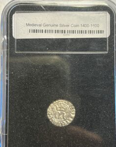 2022 x 1400-1600 medieval silver coin seller vg+