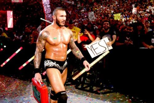 2013 Randy Orton WWE Original Money in the Bank Briefcase WWE LOA - Autographed Wrestling Miscellaneous Items