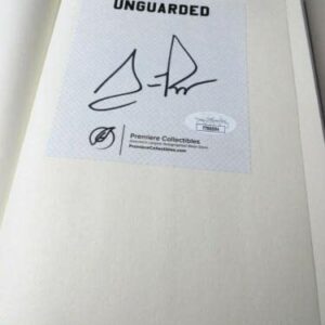 Scottie Pippen Signed Autographed Hardcover Book Unguarded Chicago Bulls JSA - NBA Autographed Miscellaneous Items