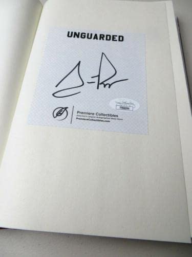 Scottie Pippen Signed Autographed Hardcover Book Unguarded Chicago Bulls JSA - NBA Autographed Miscellaneous Items