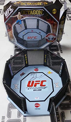 Fedor Emelianenko Signed Official UFC Toy Octagon Cage PSA/DNA Pride FC Bellator - Autographed UFC Miscellaneous Products