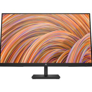 HP V27i G5 FHD Monitor, AMD FreeSync Technology, HDCP Support for HDMI (V27i G5, Black)