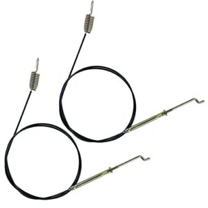 posflag 2 pack 946-0897 auger clutch cable replaces mtd 946-0897 auger clutch cable, mtd 746-0897 clutch cable, 746-0897a 946 0897 746-0897a for cub cadet 926te 826t 728tde 726tde snow throwers