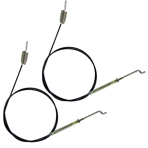 POSFLAG 2 Pack 946-0897 Auger Clutch Cable Replaces MTD 946-0897 Auger Clutch Cable, MTD 746-0897 Clutch Cable, 746-0897A 946 0897 746-0897A for Cub Cadet 926TE 826T 728TDE 726TDE Snow Throwers