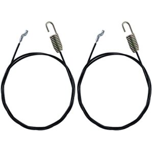 bosflag 2 pack 746-04229 drive clutch cable replaces mtd 746-04229 clutch cable, mtd 946-04229, 746-04229b, 946-04229b for mtd sb624, sb626, sb628, sb630, cub cadet 524swe, 524we, 526swe snowblowers