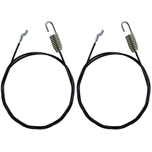 BOSFLAG 2 Pack 746-04229 Drive Clutch Cable Replaces MTD 746-04229 Clutch Cable, MTD 946-04229, 746-04229B, 946-04229B for MTD SB624, SB626, SB628, SB630, Cub Cadet 524SWE, 524WE, 526SWE Snowblowers