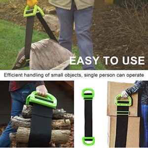 Moving Straps Lifting Kit Moving Strap for 2-Person and Widen Handle Lifting Straps for 1-Person Furniture Moving Straps for House-Moving, Mattress, Appliances, Boxes, Heavy Objects Moving