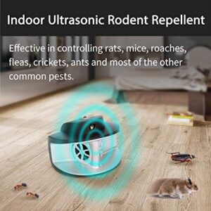 Redeo Ultrasonic Mouse Repellent Plug in Squirrel Repeller Indoor Mice Deterrent Repel Rodents Rats with Ultrasound Waves