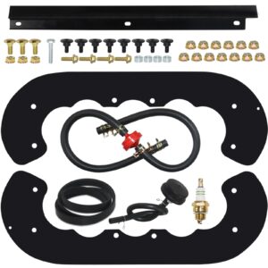 gelaska 99-9313 snow blower paddles with 55-8760 scraper 55-9300 drive belt and hardware kit replaces 125-1128, 55-9250, 55-9251, 88-0771 for toro ccr 2000, ccr 2400, ccr 2500, ccr 3000 snowthrowers