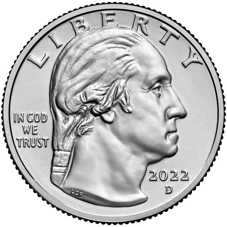 2022 P,D American Women, Washington Nina Otero-Warren 2 Coin Set, P and D Quarter Uncirculated