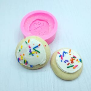 frosted sprinkles sugar cookie | soap | candle | mold for wax | mold for resin