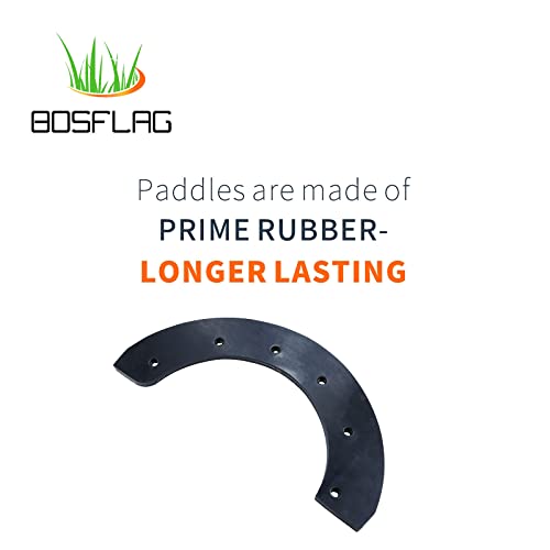 BOSFLAG 302565MA Paddles with 55323MA Scraper 1501122MA Cable 762259MA Cable Replaces Murray 302565, 35992MA, 335992, 1687312, 1687312SM for Murray SN421, PSB210, PM40, MN421, HN421 Snow Throwers