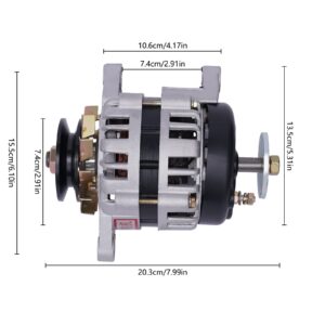 2000W Permanent Magnet Generator Permanent Dc Generator Low Rpm Charging Stable Low Noise Pure Copper Motor 24V Two Wheel Generator for Agriculture