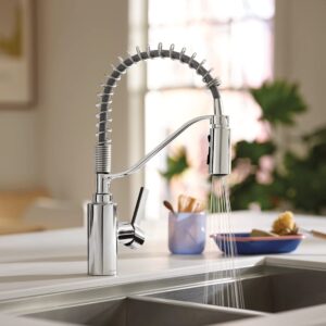 Moen 5926 Genta LX One-Handle High Arc Pulldown Kitchen Faucet, Chrome