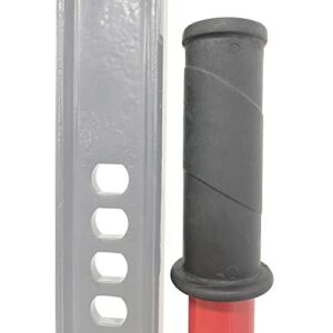 handle grip for hi-lift jacks & other off road lift jacks |made of rubber| - black