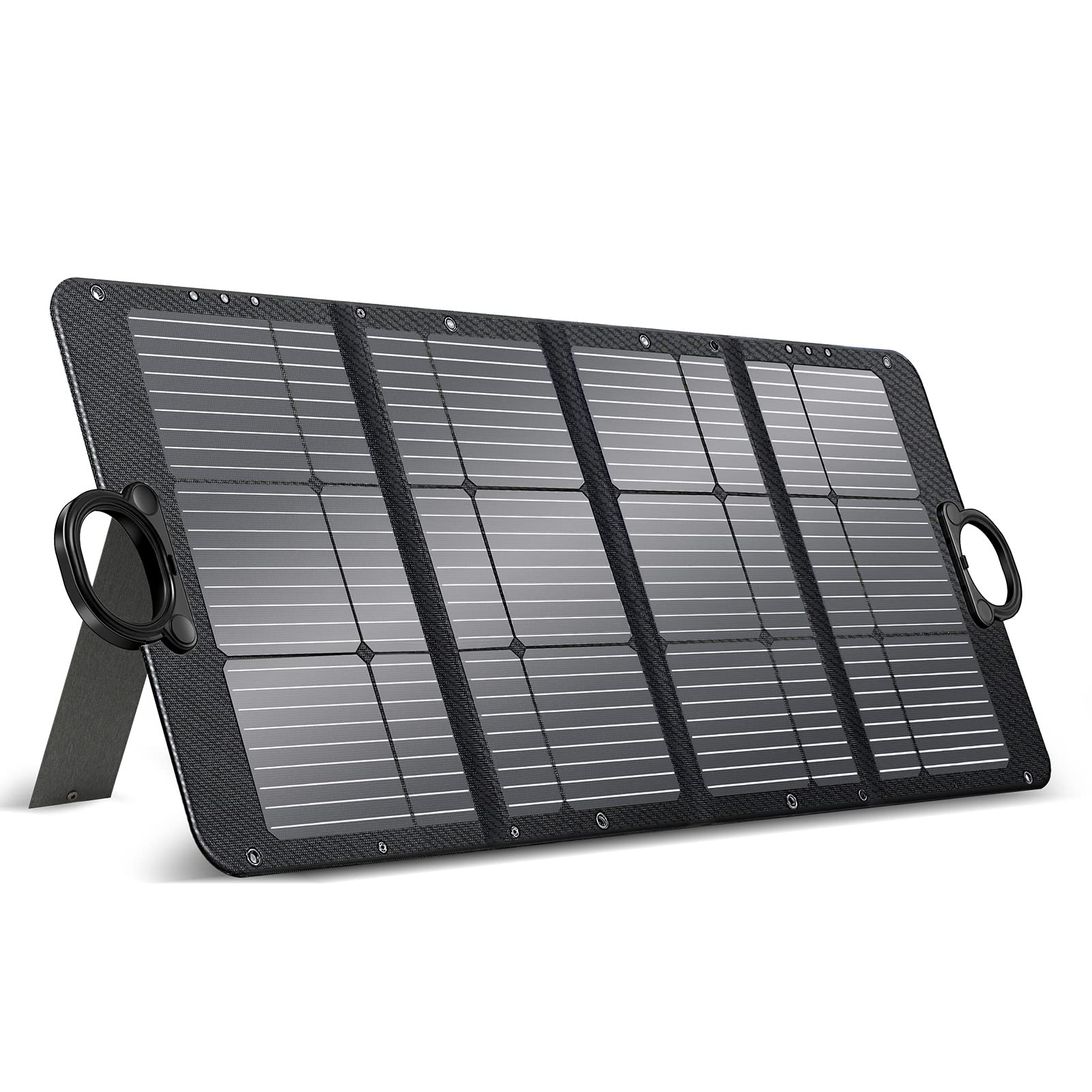 Manusage100W Portable Solar Panel Waterproof IP65 & Durable Cable for Jackery/Ecoflow/Bluetti/Goal Zero/Rockpals Power Station Suitable for Outdoor Camping