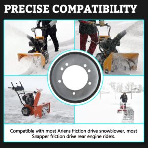 TonGass 04743700 Snowblower Friction Wheel Disc Replacement Compatible with Ariens Snow Blower 00300300, 00170800, 1720859, Snow Blower Parts for Ariens Snowblower