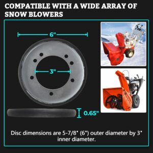 TonGass 04743700 Snowblower Friction Wheel Disc Replacement Compatible with Ariens Snow Blower 00300300, 00170800, 1720859, Snow Blower Parts for Ariens Snowblower