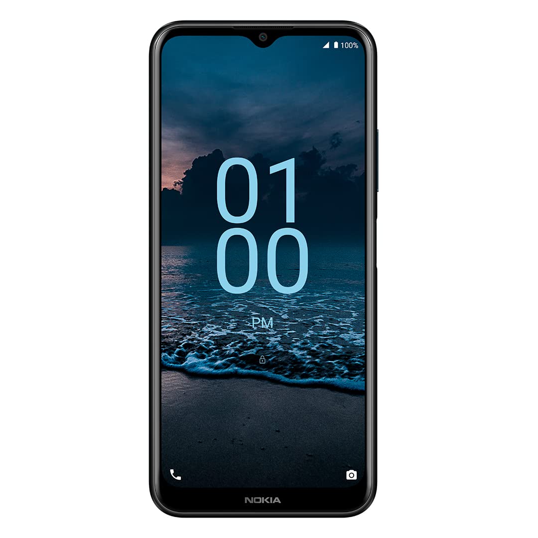 Nokia G100 | Verizon, T-Mobile, AT&T | Android 12 | Unlocked Smartphone | 3-Day Battery | US Version | 4/128GB | 6.52-Inch Screen | 13MP Triple Camera | Polar Night