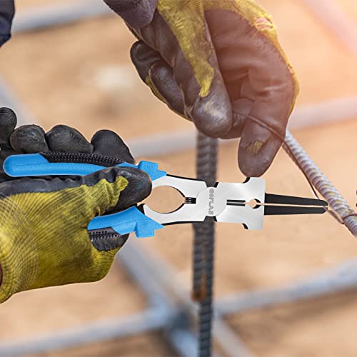 Goflas MIG Welding Pliers, 8-Inch Multi-Function Welding Pliers, Welding Tools Ideal for Cutting Wires, Removing and Installing Nozzles, etc.