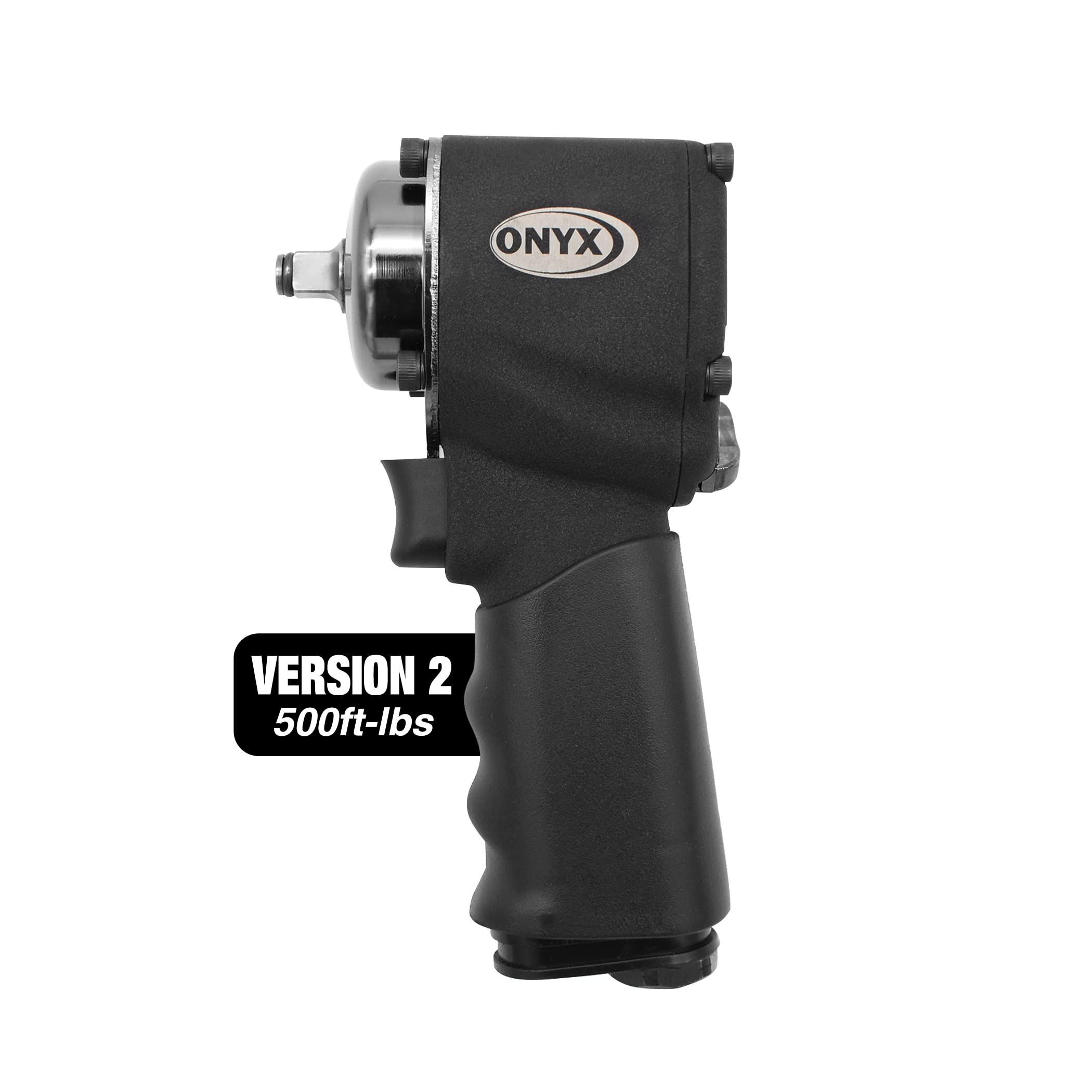 Astro Tools 1894 ONYX 1/2" "THOR" Impact Wrench & Astro Pneumatic Tool 1828 ONYX 3/8" Nano Impact Wrench v2 - 500ft/lb