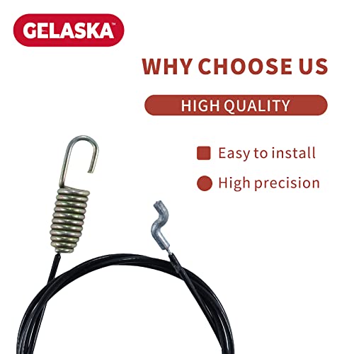 GELASKA 946-04230b Cable Replace Craftsman 746-04230 Craftsman 746-04230b, Cub Cadet Part 946-04230b Auger Cable, 946-04230a for RM2410 RM2610 RM2860 RM3060 RM2660 SB624 SB626 SB628 SB630 Snow Thrower