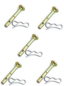 5 pk cmxgzam241055 replacement shear pins for craftsman 738-04124 7188389 mtd 738-04155 shear pins snow blower