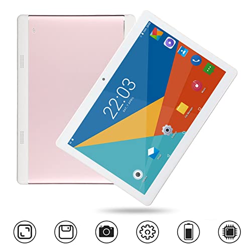 Yoidesu 10 Inch 11 Tablet, Octa Core Processor, 2GB RAM 32GB ROM, 1920x1080 IPS HD Touch Screen, 2MP Front + 5MP Rear Camera, Dual SIM Call Tablet PC, WiFi, 4000mAh (US Plug)