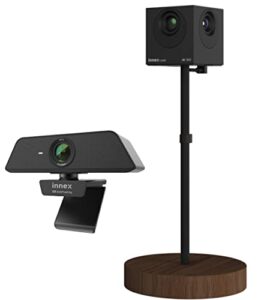 innex cube 360 c470 120° 4k ai conference camera for flexible meeting spaces, remote conference