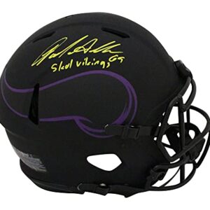 Jared Allen Signed Minnesota Vikings Authentic Eclipse Helmet SKOL BAS