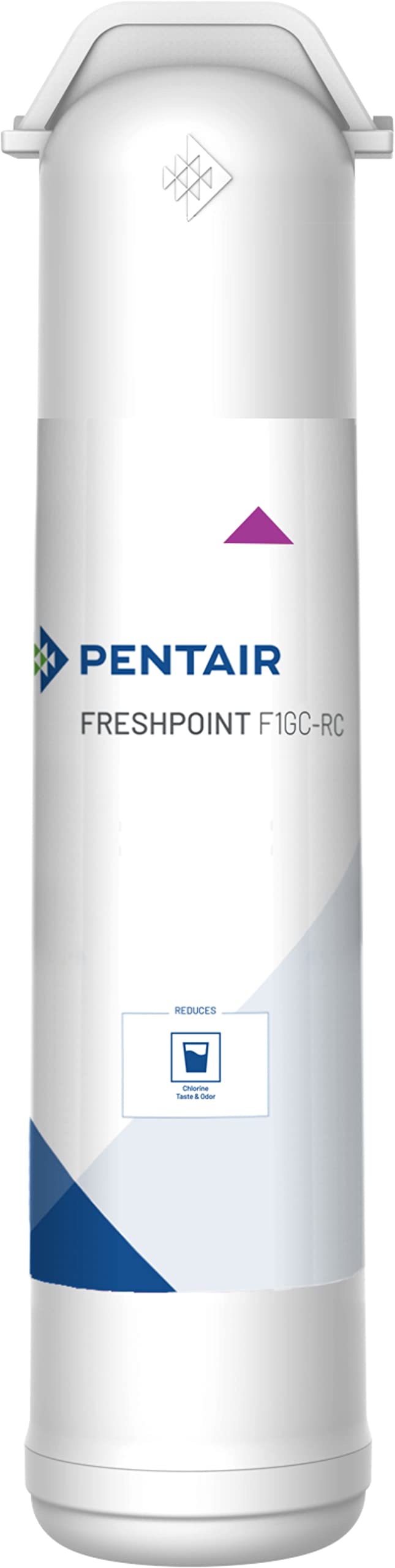 Pentair FreshPoint F1GC Replacement Cartridge, Carbon Water Filter, PFAS Water Filter, NSF Certified to Reduce PFOA/PFOS, 675 Gallon Capacity