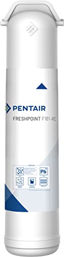 Pentair FreshPoint F1B1 Replacement Cartridge, Dual Carbon/Sediment Water Filter, 750 Gallon Capacity