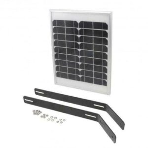 us automatic 520030 20w solar panel kit for sentry patriot ranger gate openers