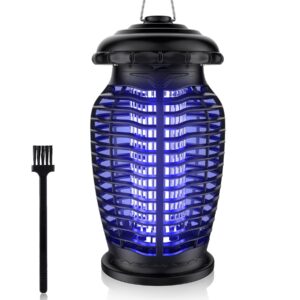 bug zapper - mosquito trap - gnat killer insect fly zappers,electronic insect killer for home backyard patio
