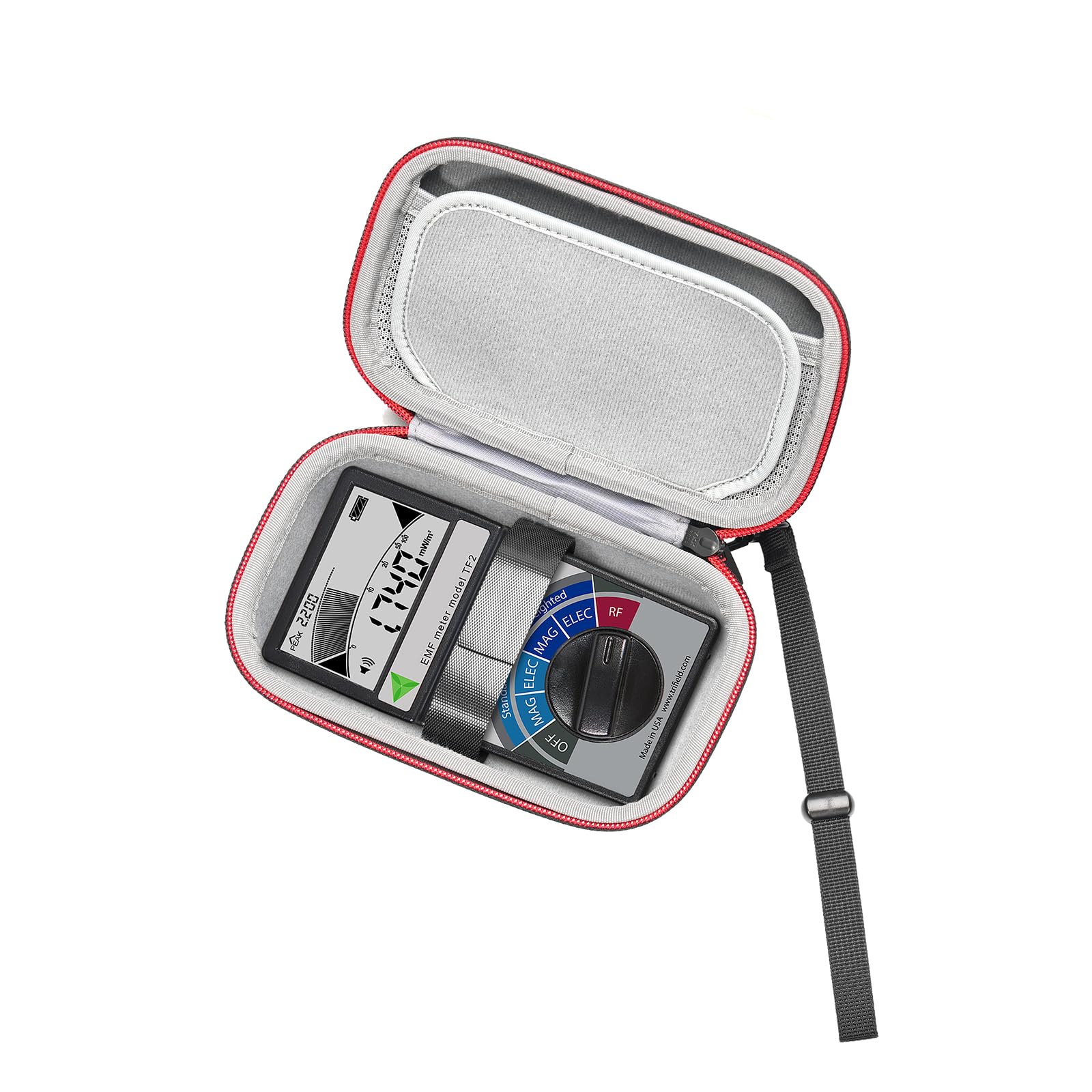 RLSOCO Carrying Case for Trifield EMF Meter Model TF2 Magnetic Field Strength Meter (Case Only)